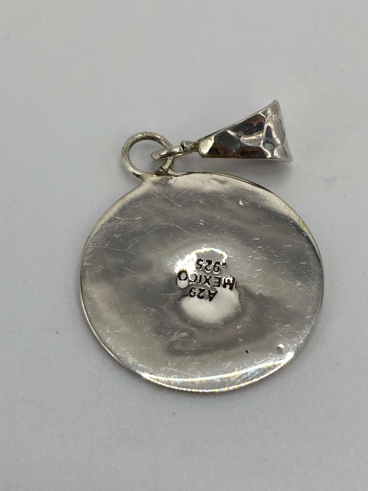 Dije Plata Ópalo de Fuego Prehispánico — Taxco 925 — foto 5