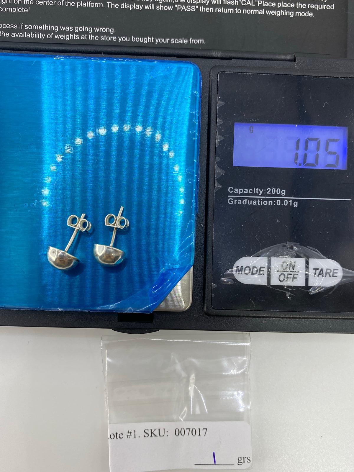 Aretes de Plata Cartoneado — Taxco 925 — foto 6