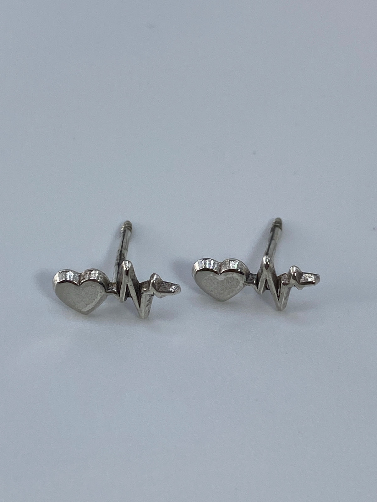 Aretes Plata Cartoneado Latido — Taxco 925 — foto 5