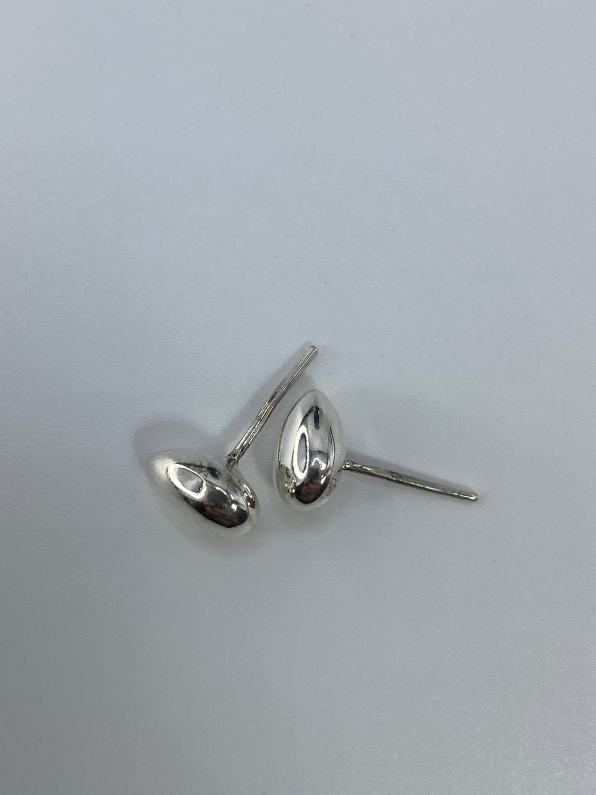 Aretes de Plata Cartoneado Gota — Taxco 925 — foto 5