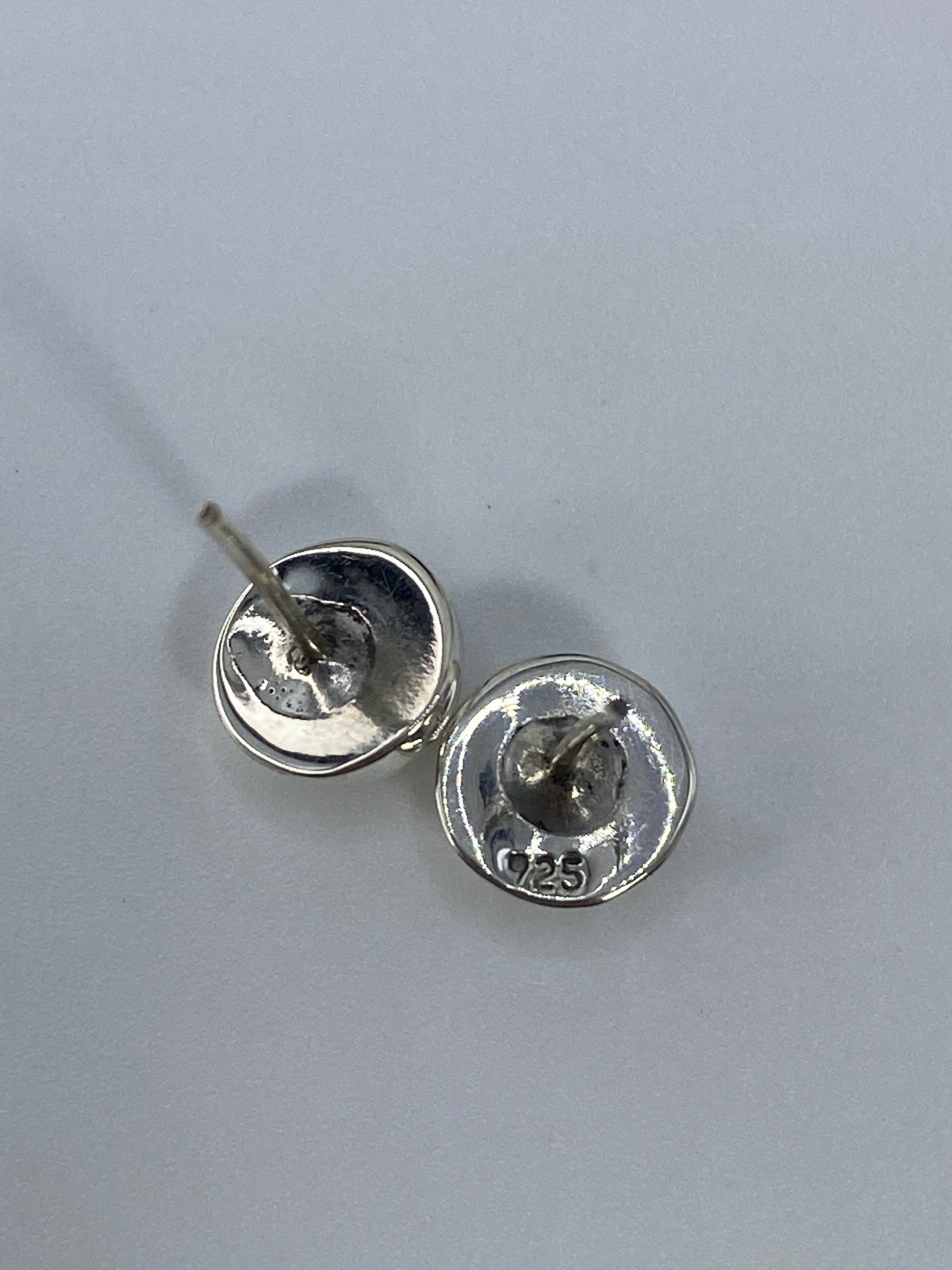 Aretes de Plata Cartoneado Minimalistas — Taxco 925 — foto 5
