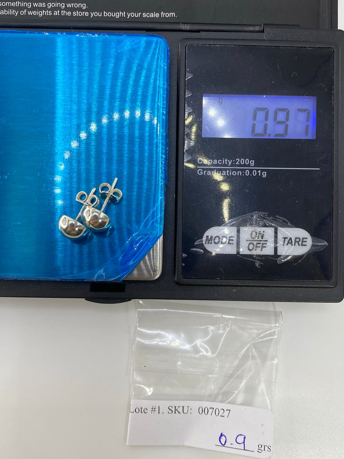 Aretes de Plata Cartoneado Minimalistas — Taxco 925 — foto 6