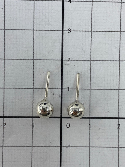 Aretes con postes de plata listos para usar, cierre poste y tuerca