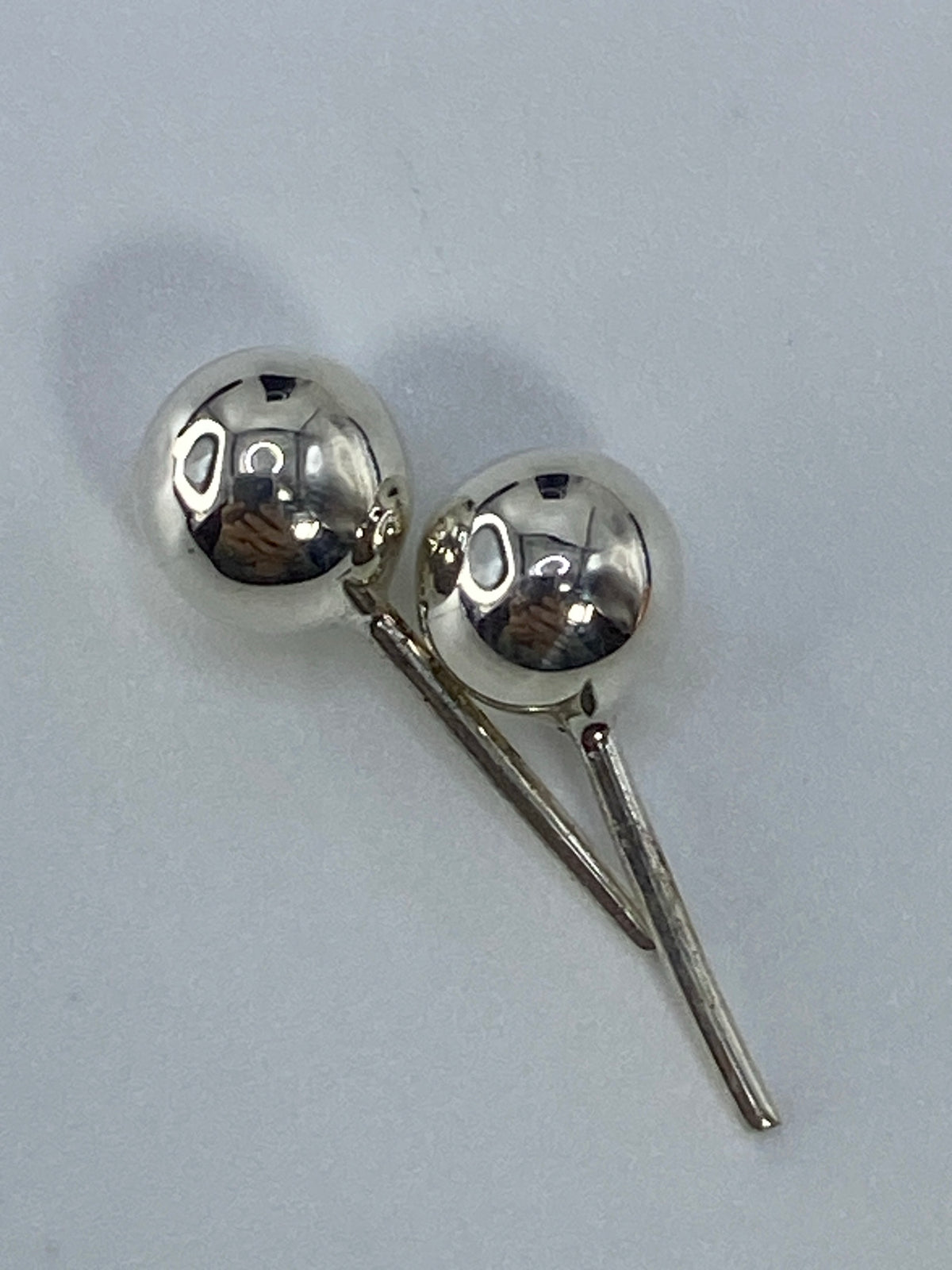 Aretes de Plata Cartoneado Minimalistas — Taxco 925 — foto 5