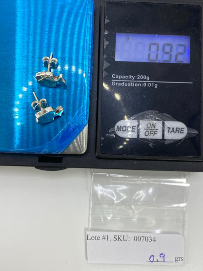 Aretes de Plata Cartoneado Minimalistas — Taxco 925 — foto 6
