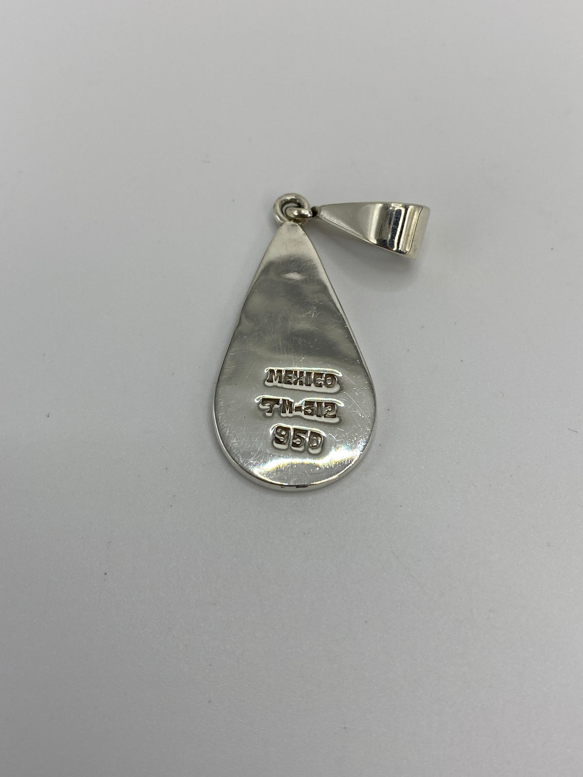 Dije Plata 950 Cruz y Símbolo — Ópalo de Fuego Taxco — foto 5