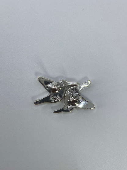 Aretes Colibríes Plata Cartoneado — Taxco 925 — foto 5