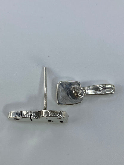 Aretes de Plata Cartoneado — Taxco 925 — foto 5