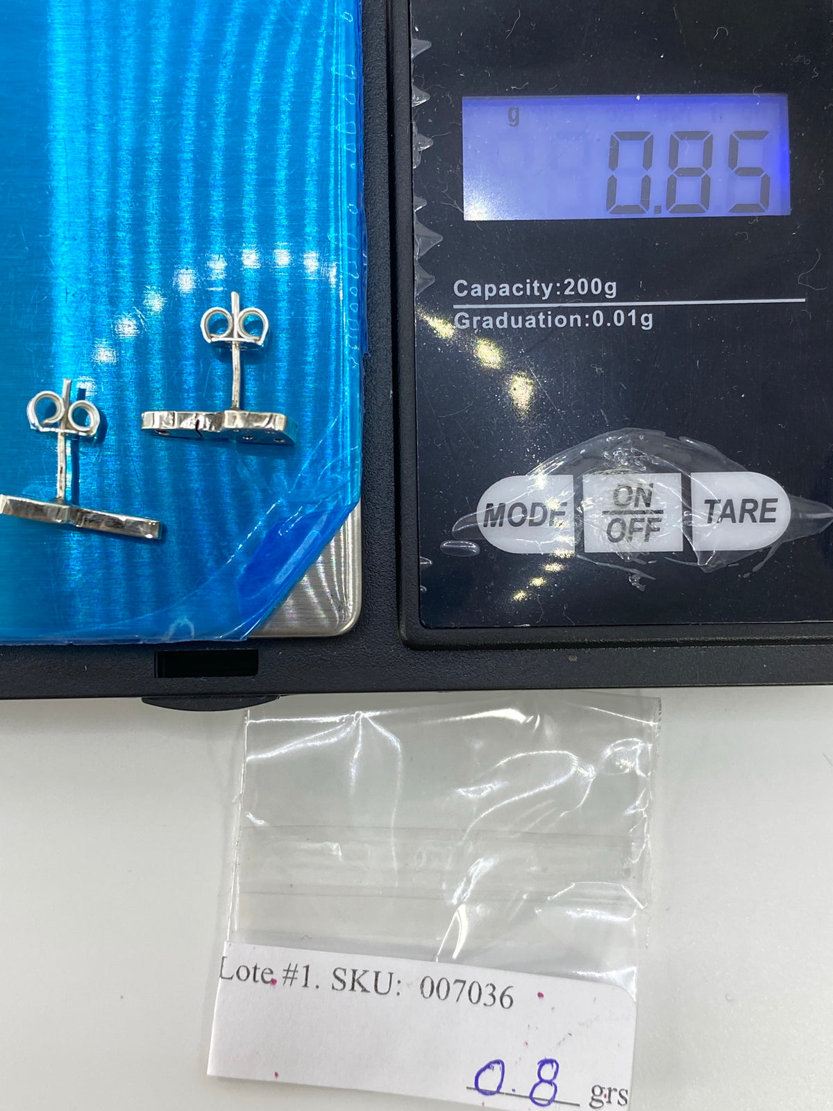 Aretes de Plata Cartoneado — Taxco 925 — foto 6