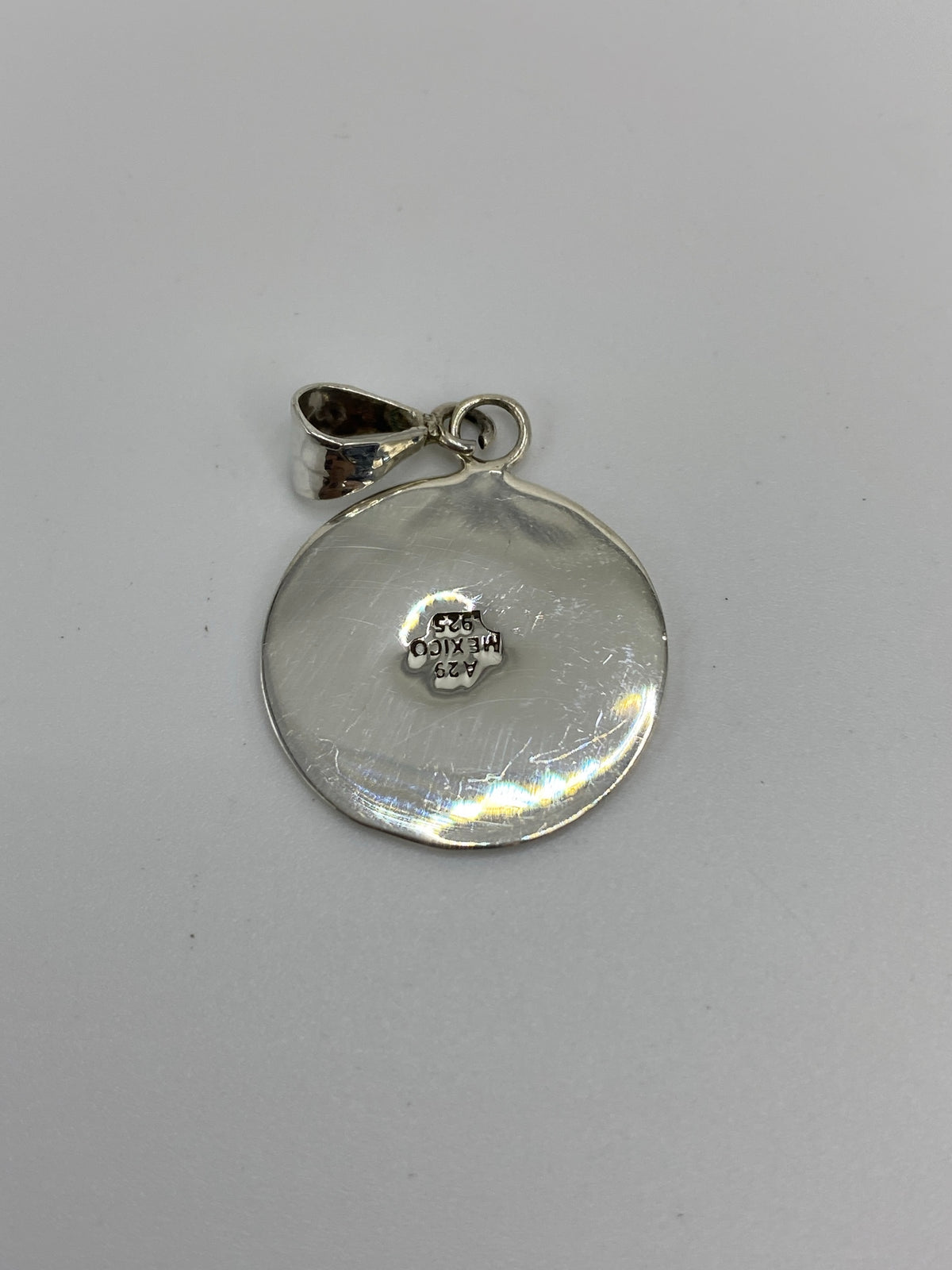 Dije Plata Sol Azteca Ópalo de Fuego — Taxco 925 — foto 5