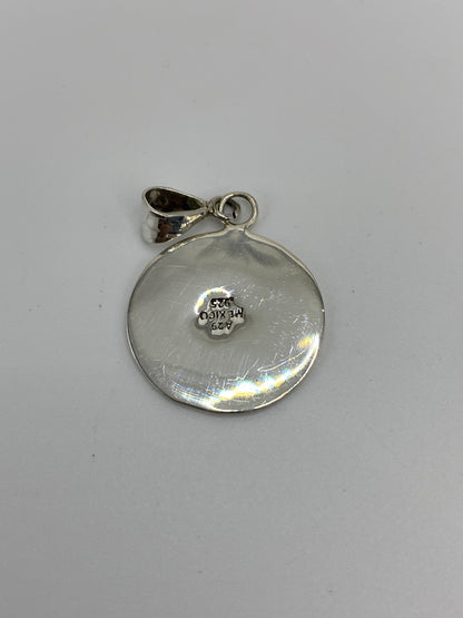 Dije Plata Sol Azteca Ópalo de Fuego — Taxco 925 — foto 5