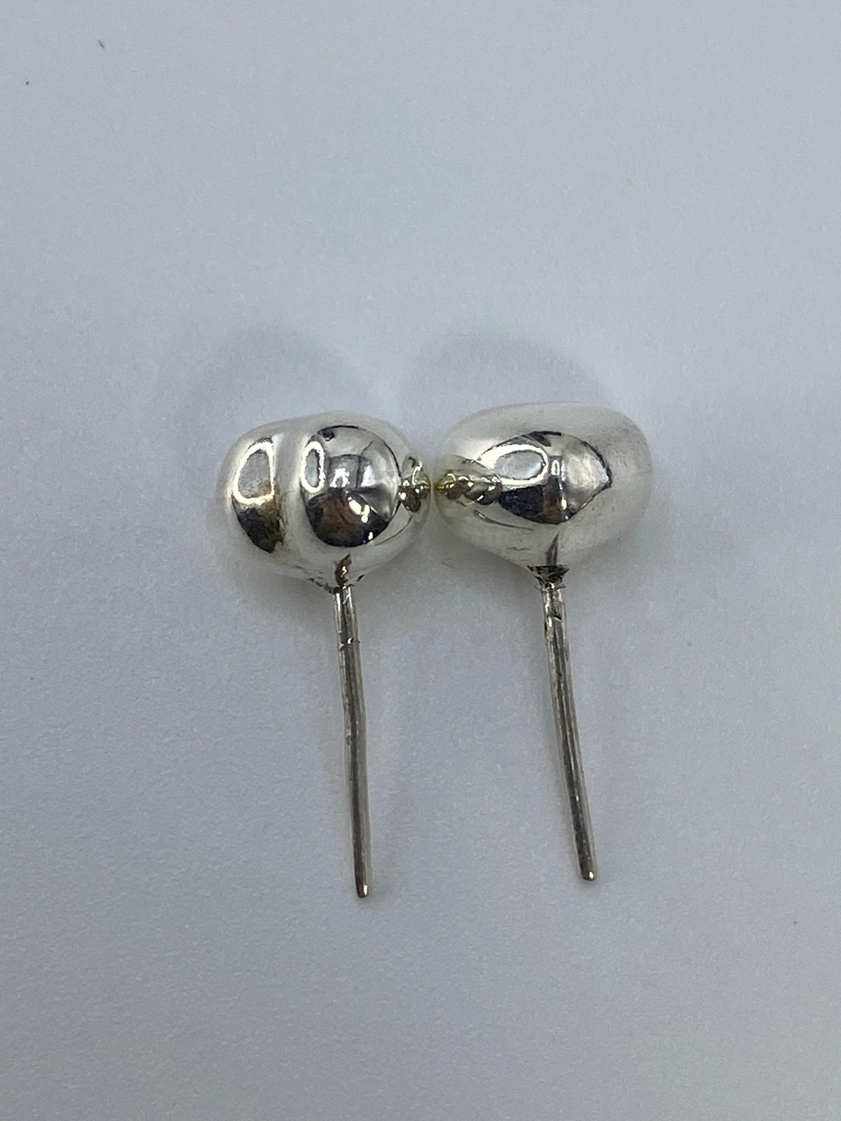 Aretes de Plata Cartoneado — Bola Pequeña Taxco — foto 5
