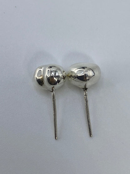 Aretes de Plata Cartoneado — Bola Pequeña Taxco — foto 5