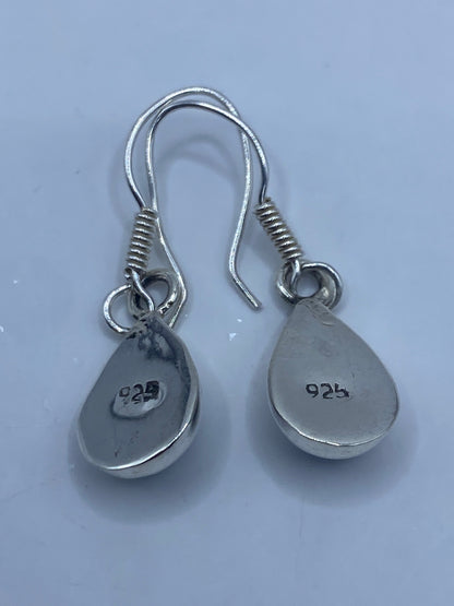 Aretes de Plata con Ópalo de Fuego Azul — Taxco 925 — foto 5
