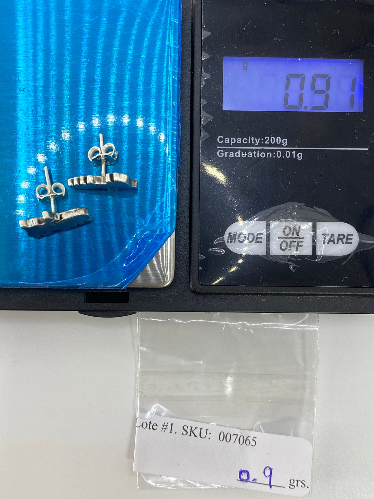 Aretes de Plata Cartoneado Minimalista — Taxco 925 — foto 6