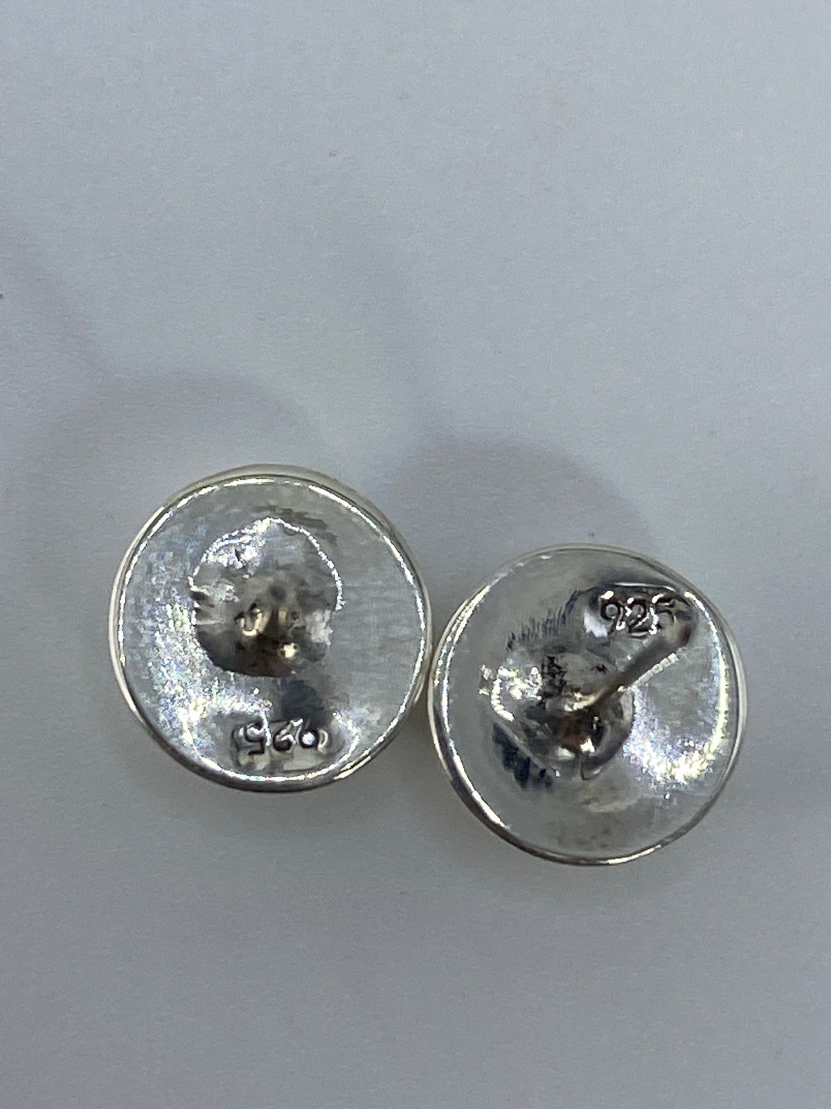 Aretes de Plata Cartoneado Miniatura — Taxco 925 — foto 5