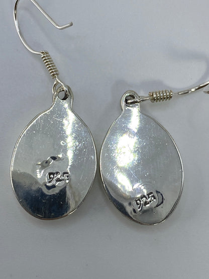 Aretes de Plata con Piedra Verde — Taxco 925 — foto 5