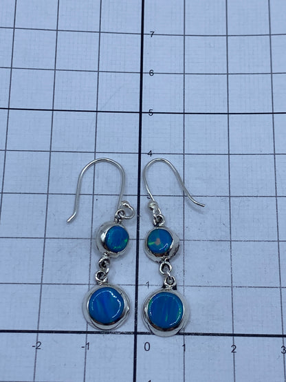Certificado y peso del par de aretes de plata Taxco 925