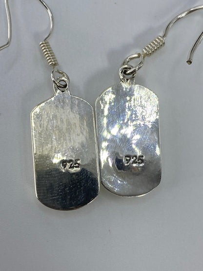 Aretes de Plata Ópalo de Fuego — Multicolor Taxco 925 — foto 5