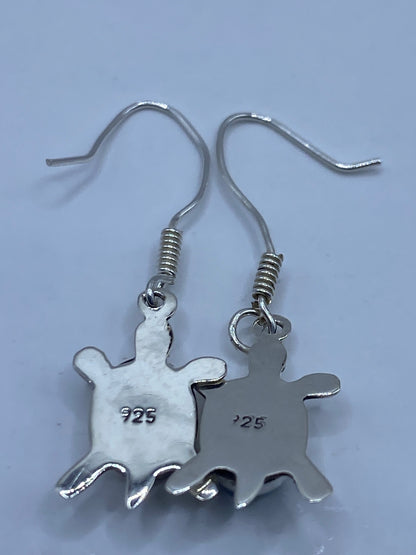 Aretes Plata Tortuga Ópalo de Fuego — Taxco 925 — foto 5