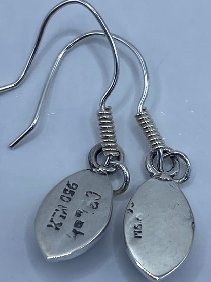 Aretes de Plata Ópalo de Fuego Azul — Taxco 950 — foto 5