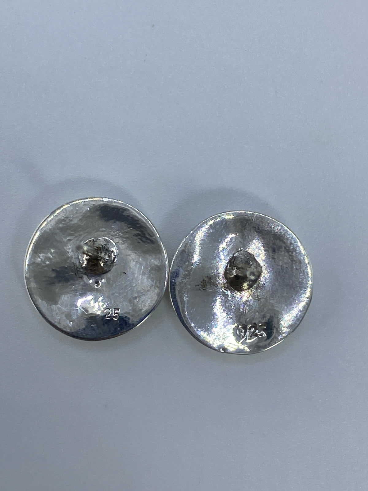 Aretes de Plata con Ópalo de Fuego — Taxco 925 — foto 5