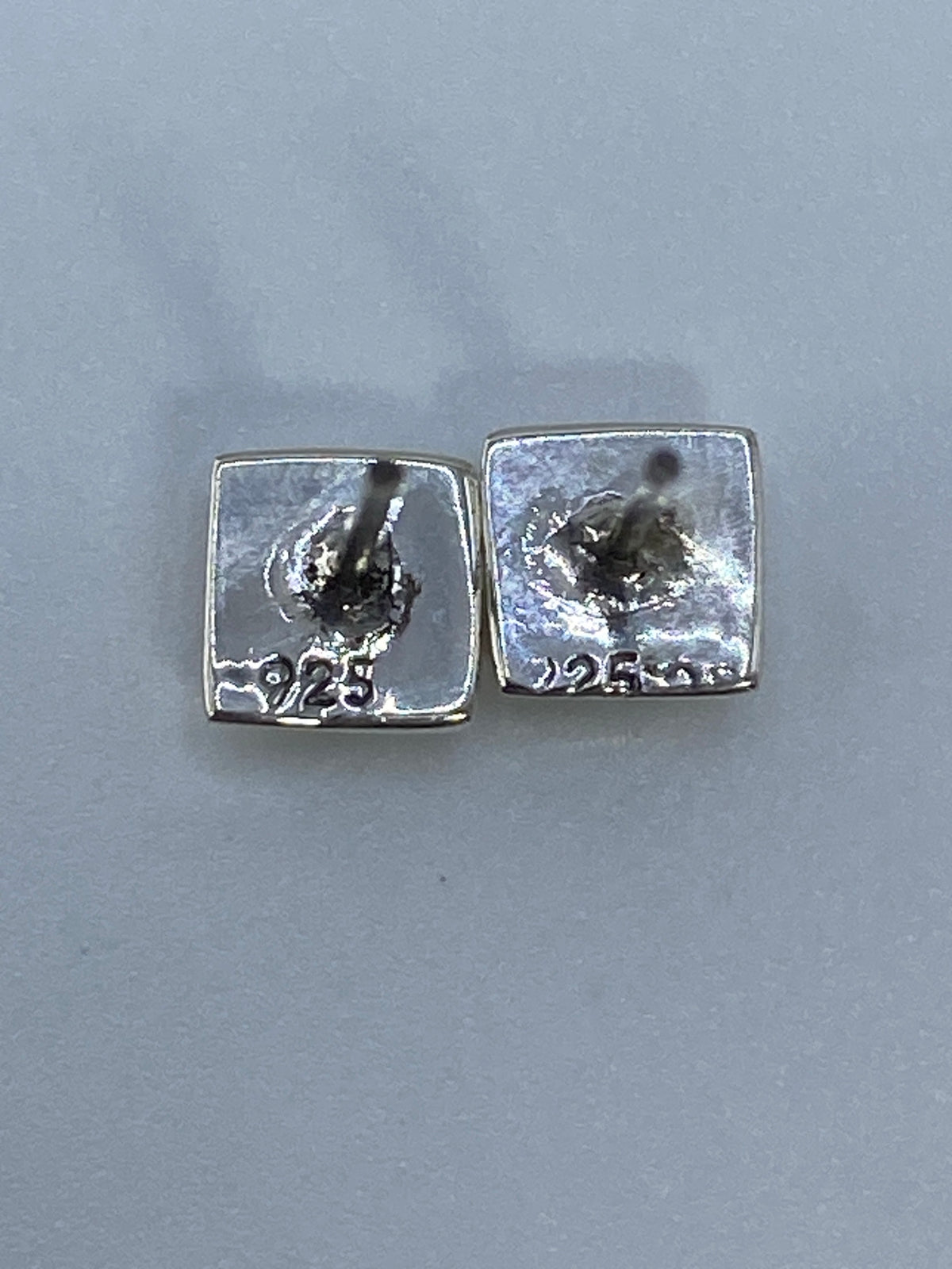 Aretes de Plata con Ópalo de Fuego — Taxco 925 — foto 5