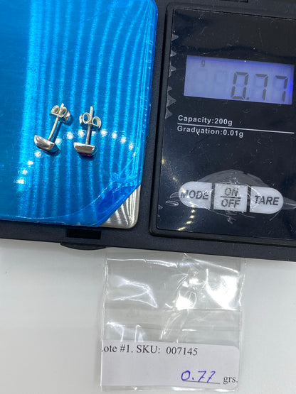 Aretes de Plata con Ópalo de Fuego — Taxco 925 — foto 6