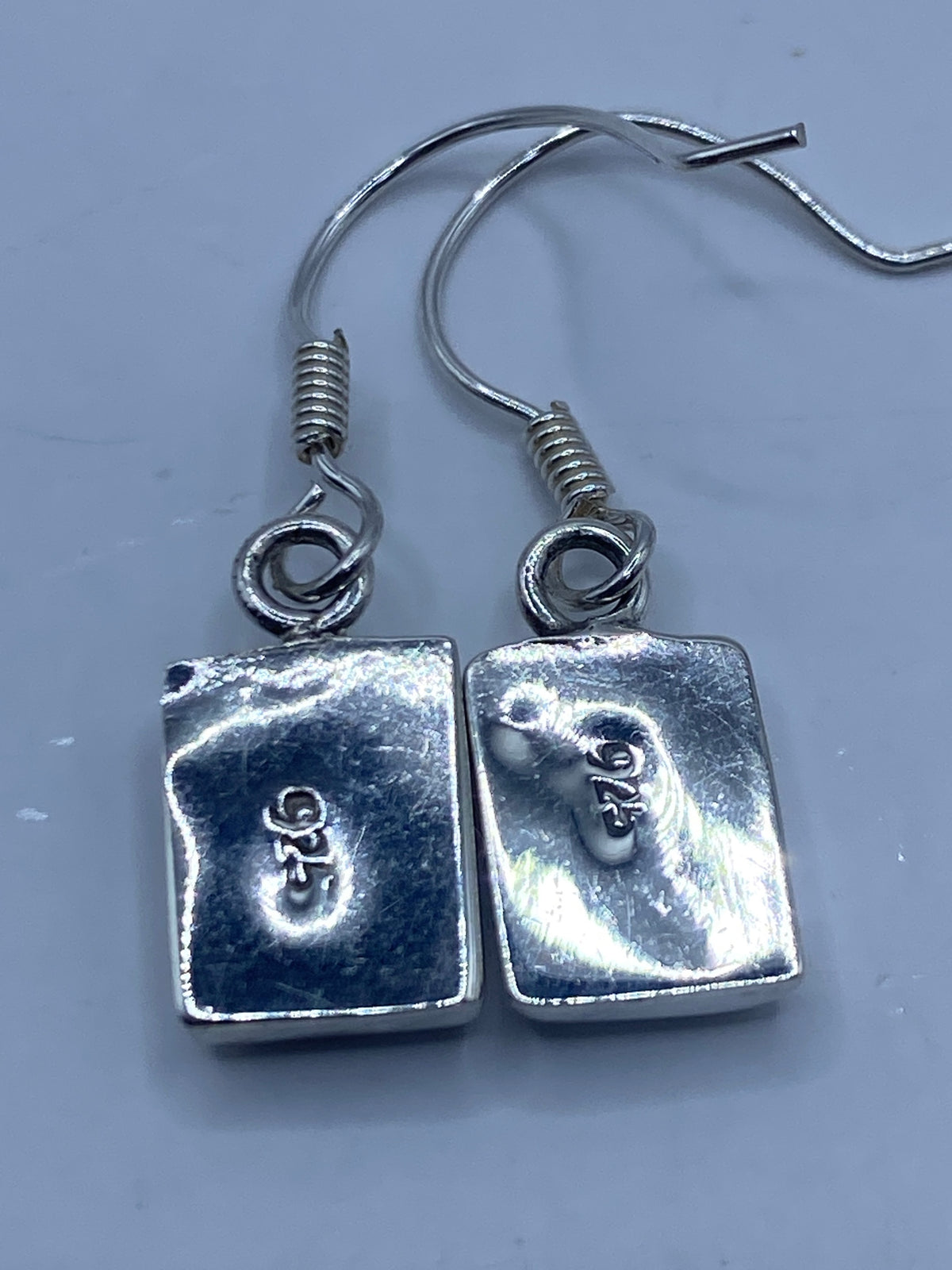 Aretes Plata Ópalo de Fuego Rosa — Taxco 925 — foto 5