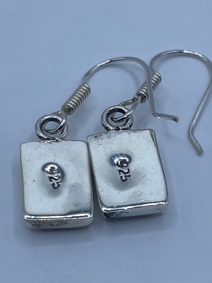 Aretes de Plata Ópalo de Fuego Azul — Taxco 925 — foto 5