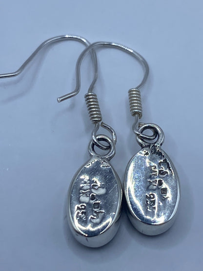 Aretes de Plata 950 con Ópalo de Fuego Verde — Taxco — foto 5