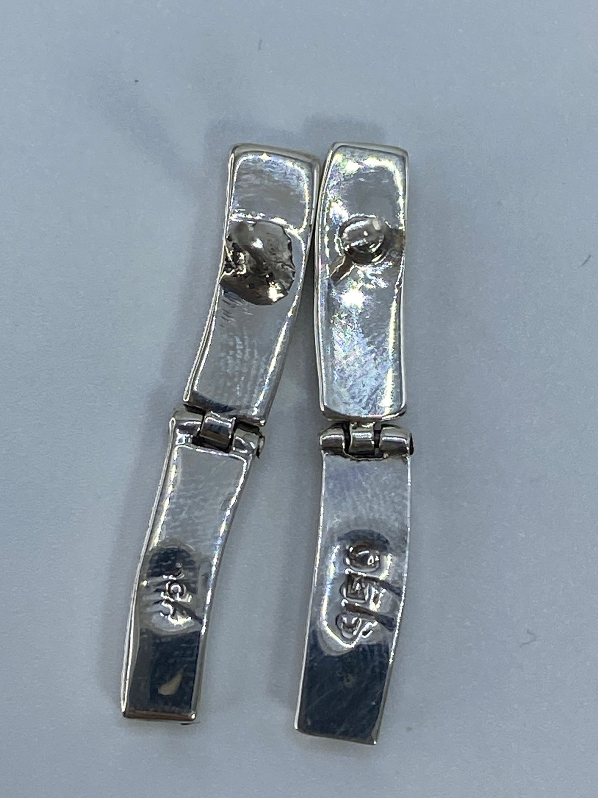 Aretes Plata Opalo de Fuego Multicolor — Taxco 950 — foto 5