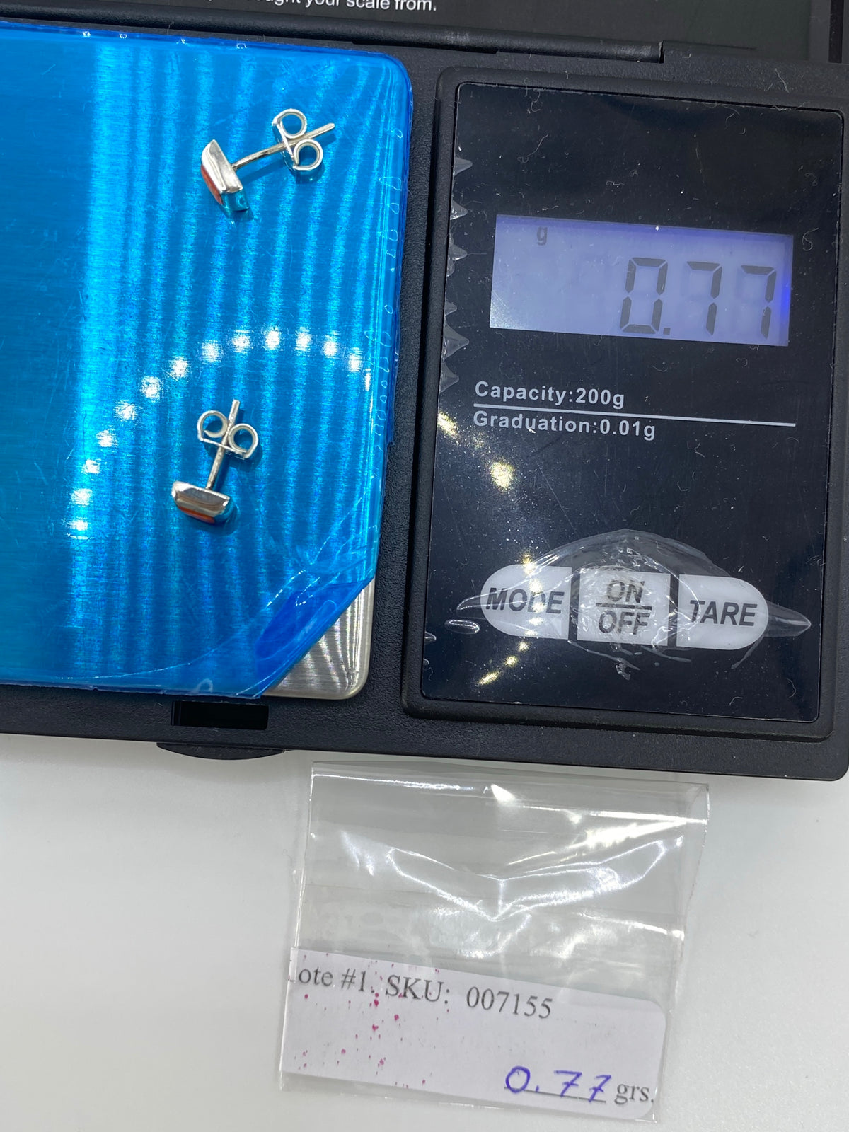 Aretes de Plata con Ópalo de Fuego Naranja — Taxco 925 — foto 6