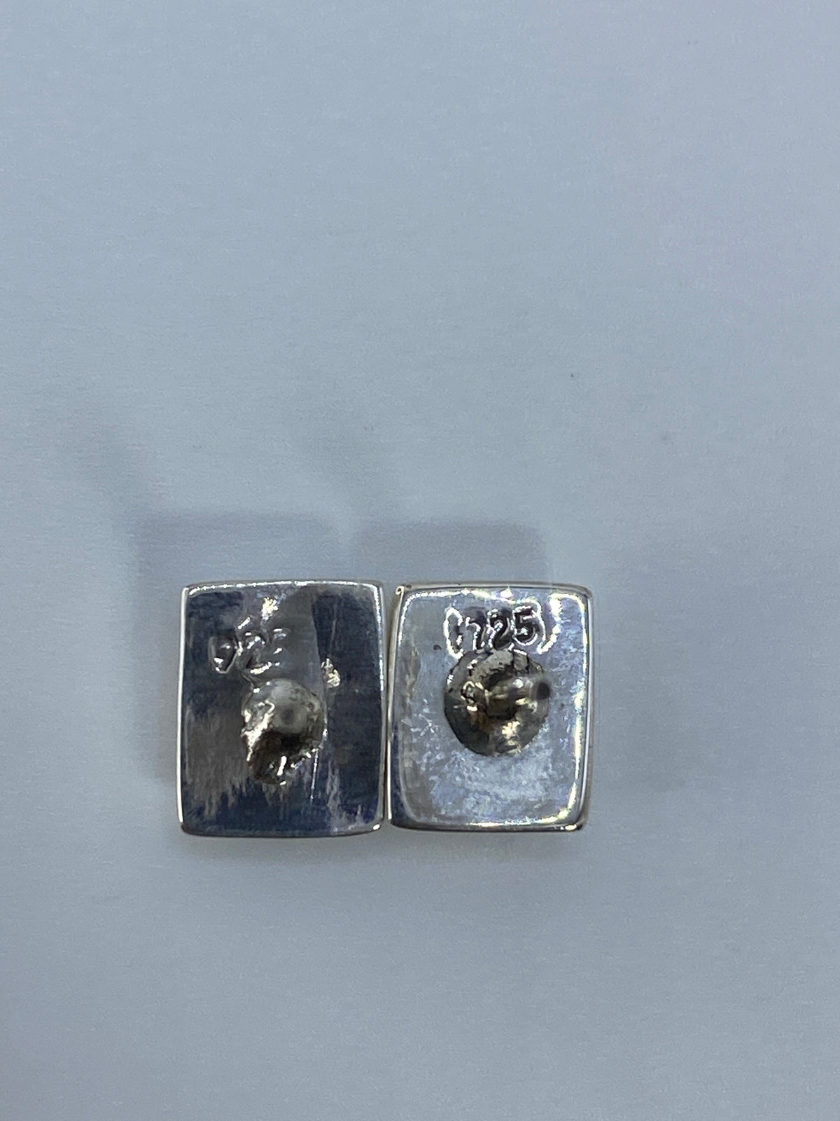 Aretes de Plata Ópalo de Fuego Verde Limón — Taxco — foto 5