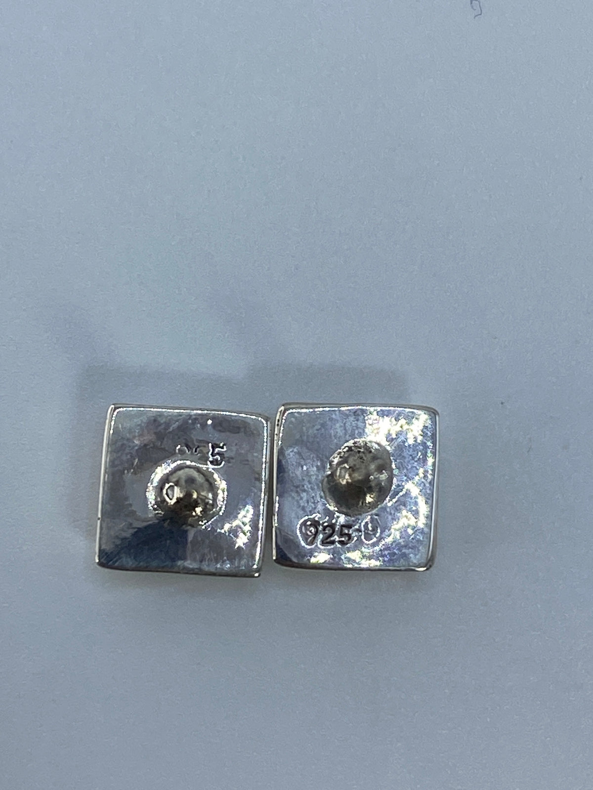 Aretes de Plata con Ópalo de Fuego — Taxco 925 — foto 5