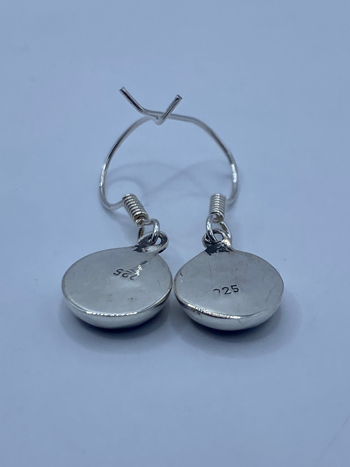 Aretes Plata Ópalo de Fuego Azul — Taxco 925 — foto 5