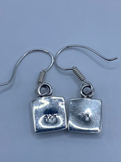 Aretes Plata con Ópalo de Fuego Rosa — Taxco 925 — foto 5