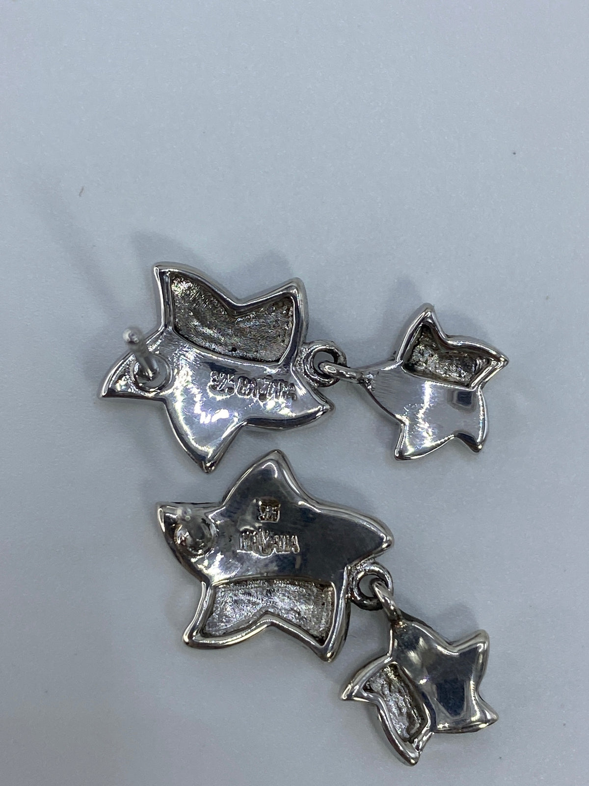 Aretes de Plata con Ópalo de Fuego Verde — Taxco 925 — foto 5