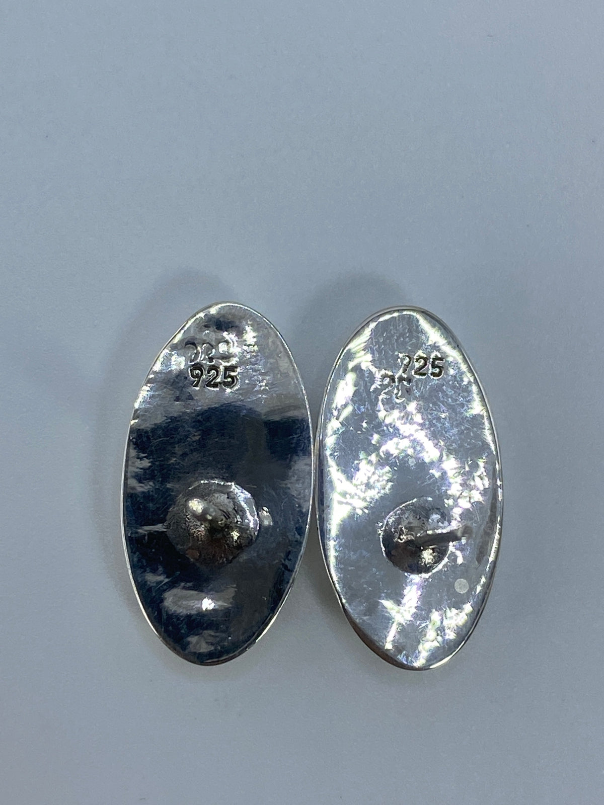 Aretes de Plata con Ópalo de Fuego Verde — Taxco 925 — foto 5