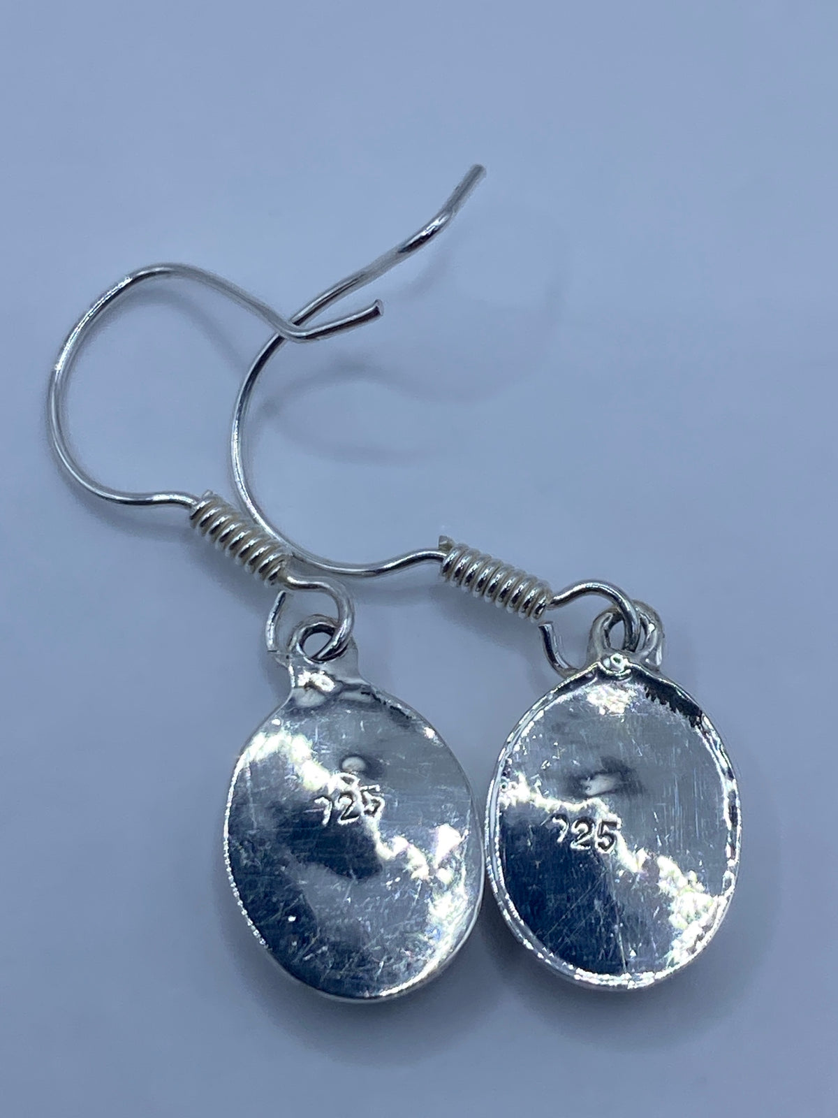Aretes de Plata con Ópalo de Fuego — Taxco 925 — foto 5