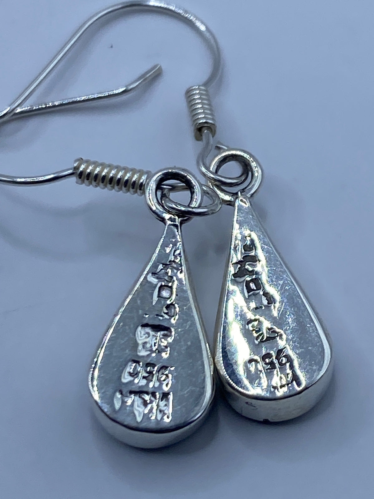 Aretes de Plata con Ópalo de Fuego — Taxco 950 — foto 5