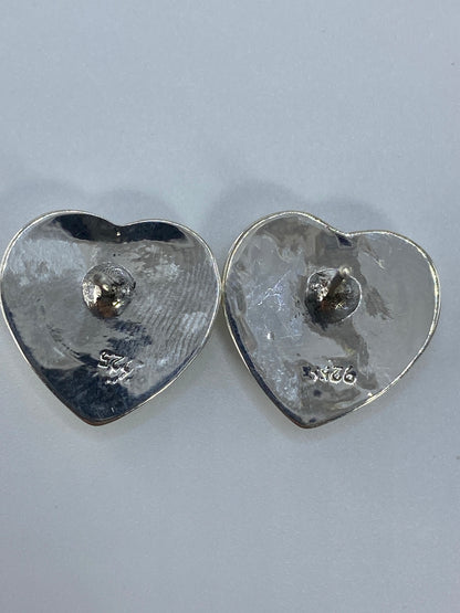 Aretes de Plata Ópalo de Fuego Verde — Taxco 925 — foto 5