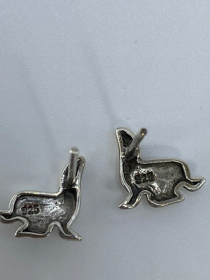 Aretes de Plata Ópalo de Fuego Verde Limón — Taxco — foto 5
