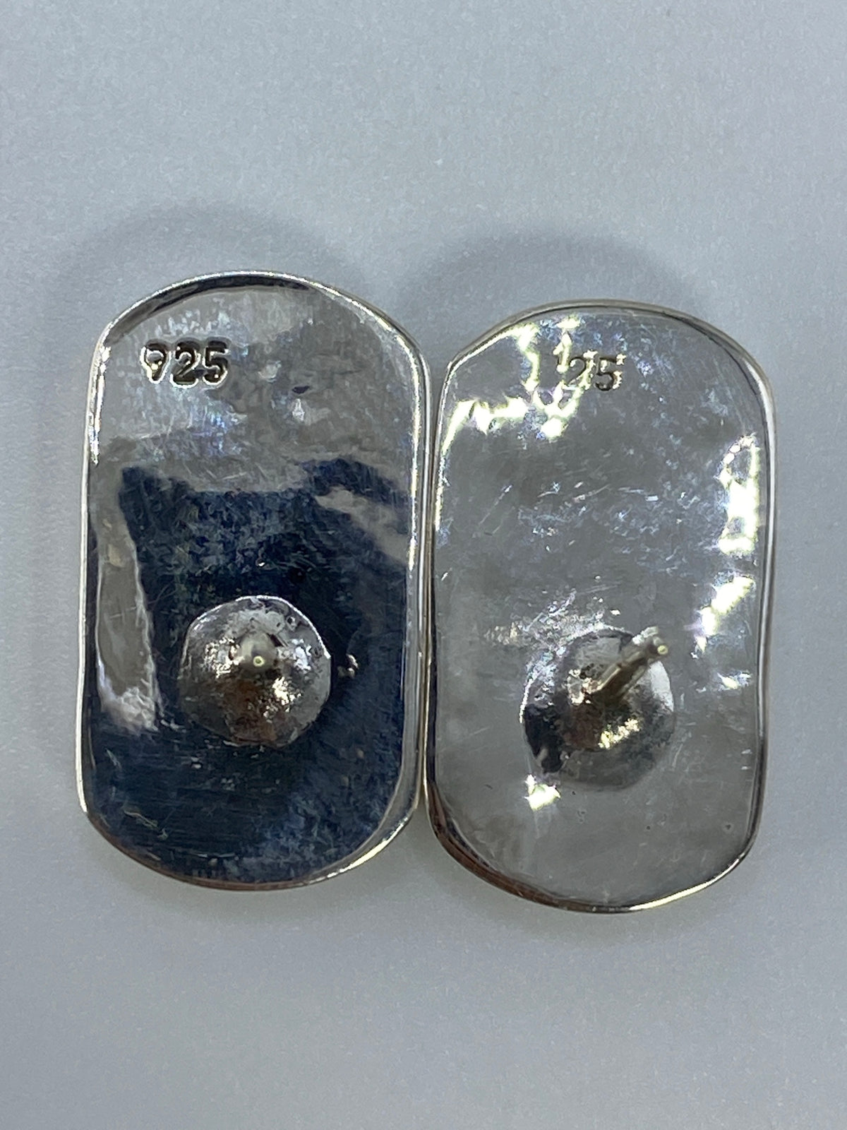 Aretes de Plata con Ópalo de Fuego — Taxco 925 — foto 5