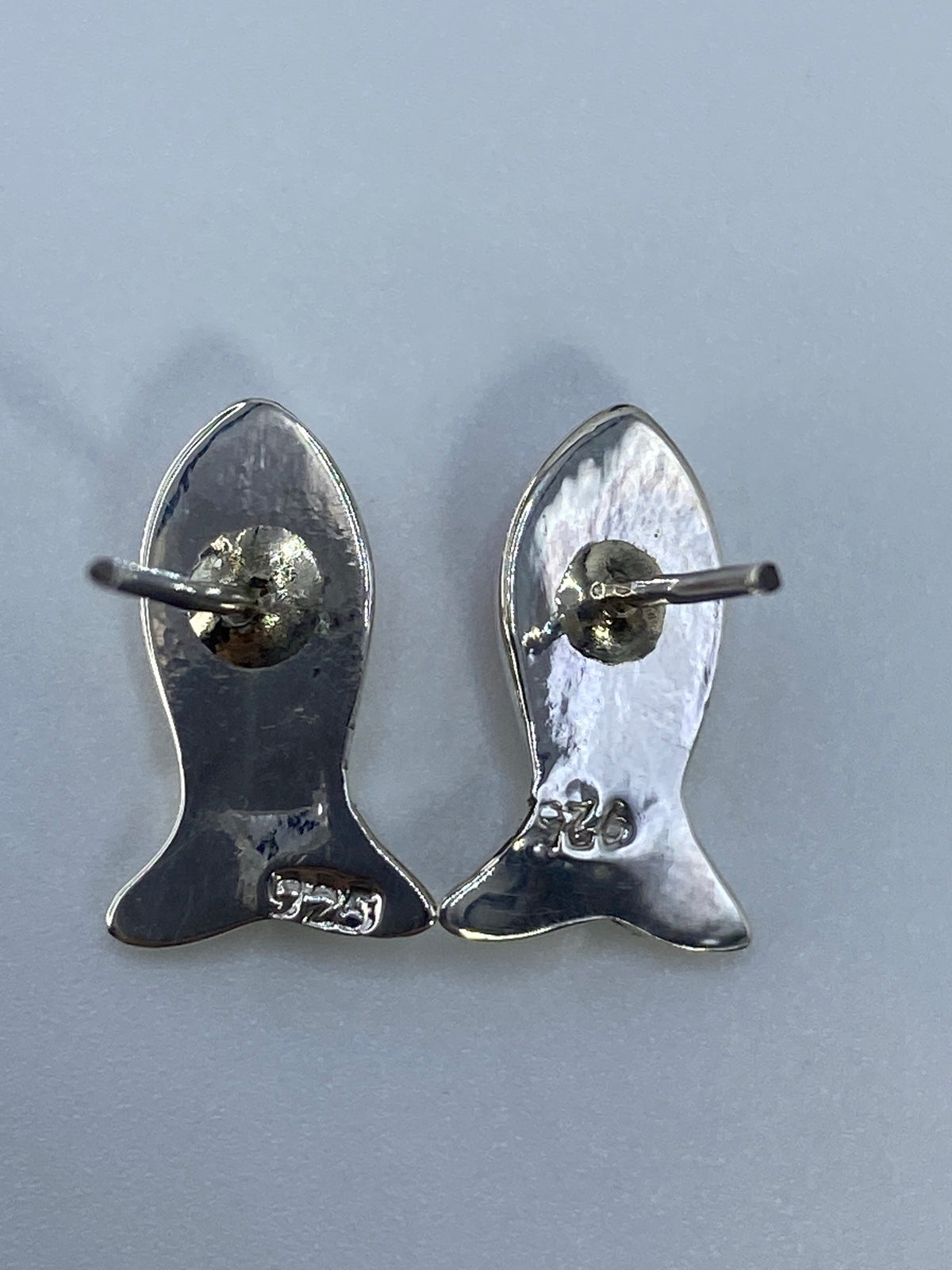Aretes de Plata Pez Ópalo de Fuego Verde Limón — foto 5