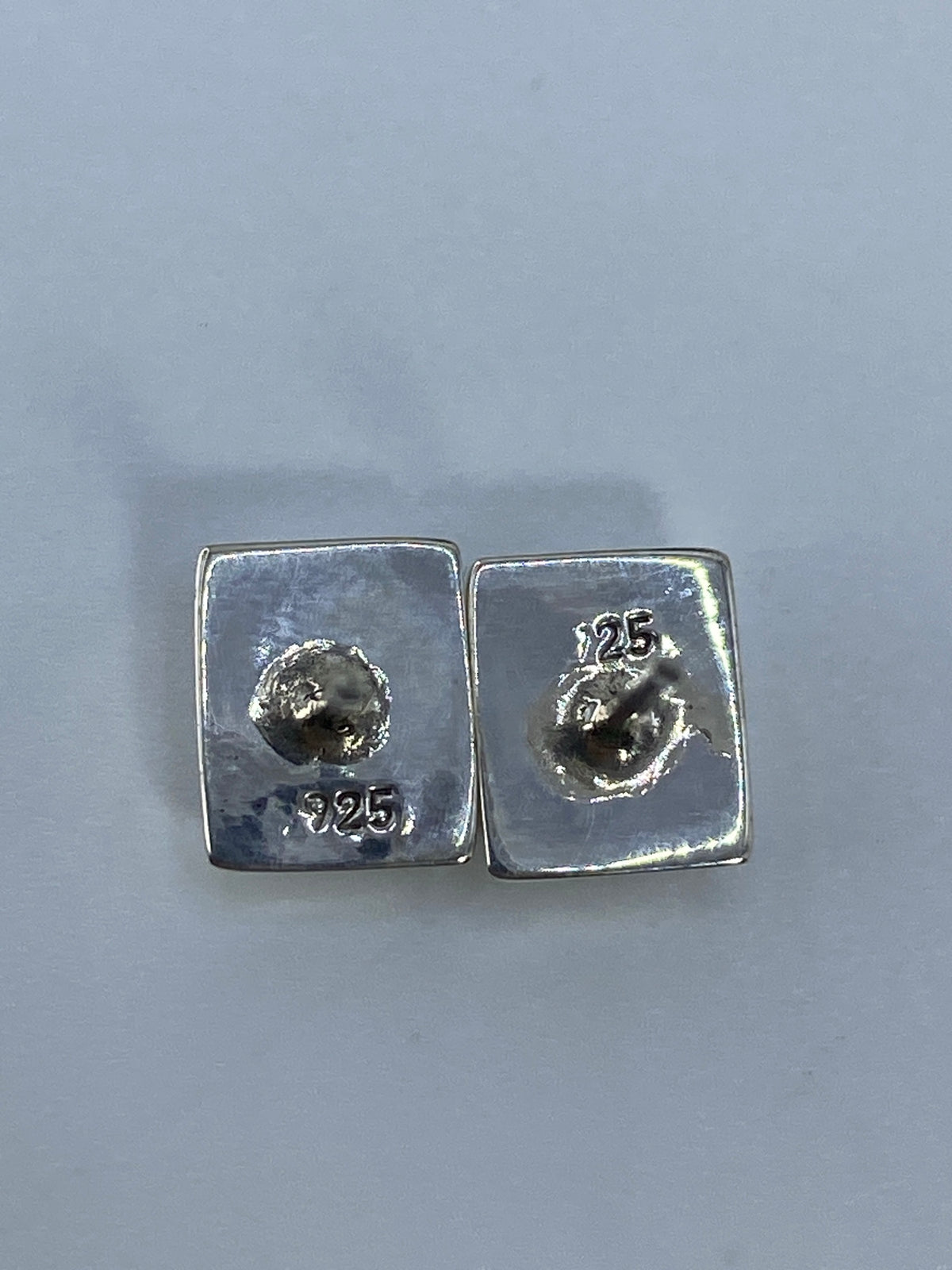 Aretes de Plata con Ópalo de Fuego Verde — Taxco 925 — foto 5