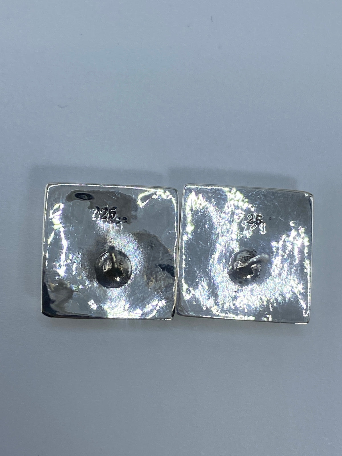Aretes de Plata con Ópalo de Fuego — Taxco 925 — foto 5