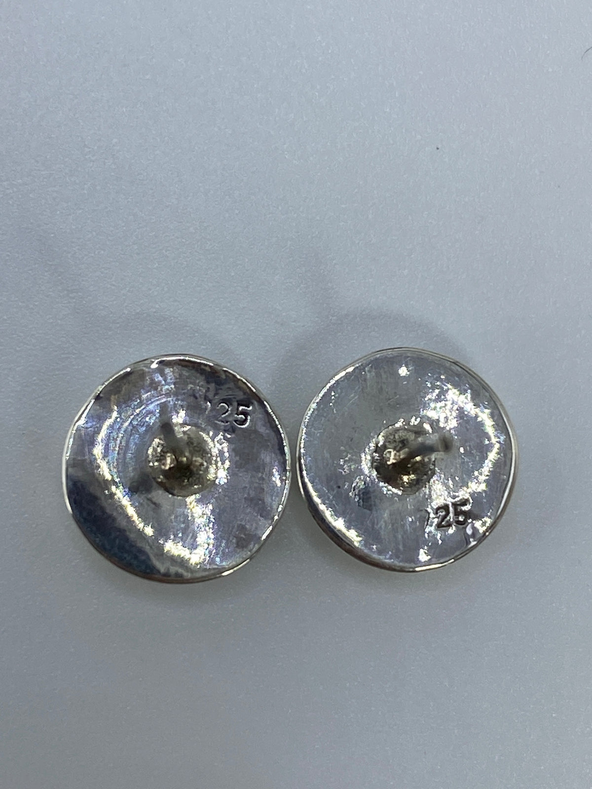 Aretes Plata Ópal de Fuego Verde Limón — Taxco 925 — foto 5