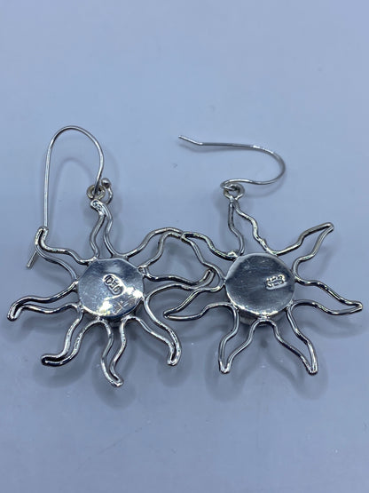 Aretes Plata Ópalo de Fuego Azul — Taxco 950 — foto 5