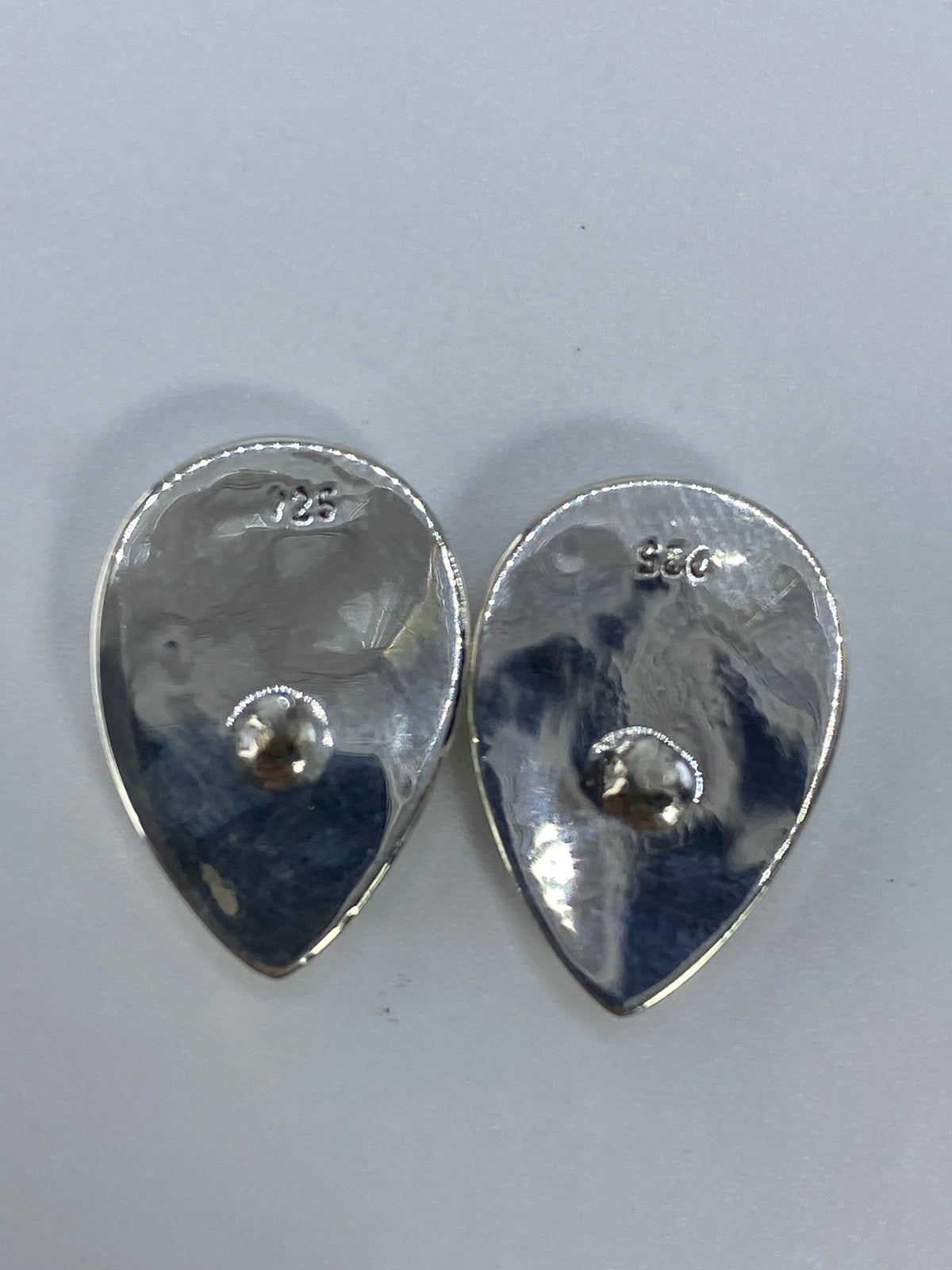Aretes de Plata con Ópalo de Fuego Verde — Taxco 925 — foto 5